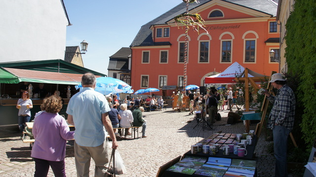 Kunstfest rund um den Markt